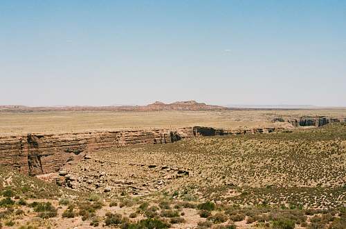 little colorado river navajo tribal park grass field at daytime cameron